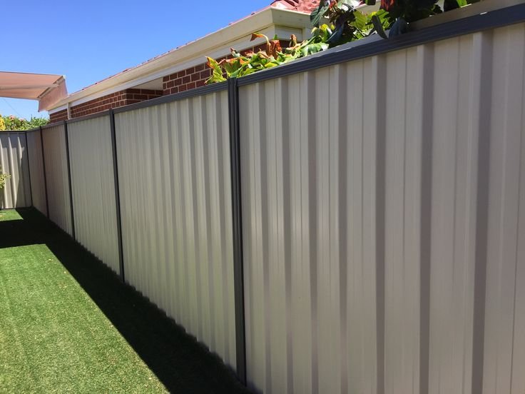 australian colorbond steel modular fencing aussie fencing (1)